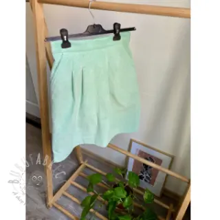 Ribfluweel 6W WASHED STRETCH mint