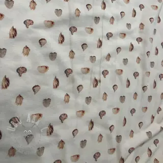 Tricot Baby Seashells digital print 2e keus