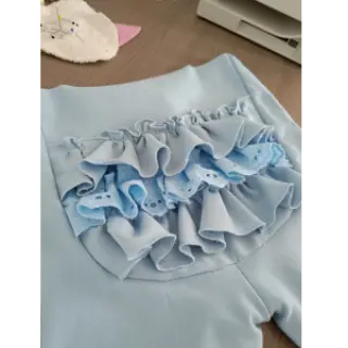 Krajka Heart light blue
