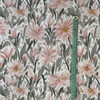 Dubbelgaas/mousseline Bunches of flowers digital print