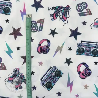 Tricot Rollerskates digital print