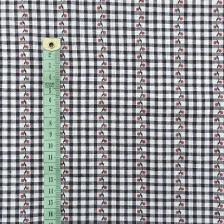 Bavlnená látka JACQUARD Climbing navy