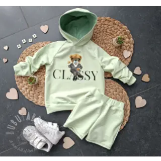 Sweaterstof PREMIUM lime cream