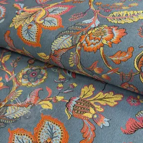 Decoratiestof jacquard Inaya ciel