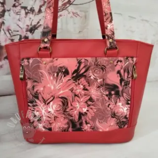 Kunstleer KARIA rouge