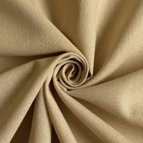Bavlnená látka s ľanom PREMIUM sand