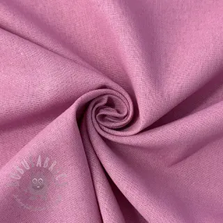 Katoenen stof met linnen PREMIUM dawn pink