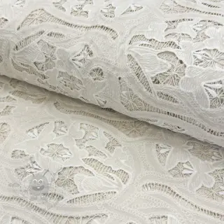 Katoenen stof EMBROIDERY Blanchette design A