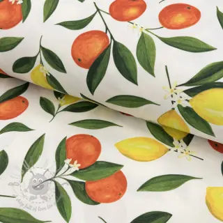 Decoratiestof met teflonbehandeling Citrus Fruit