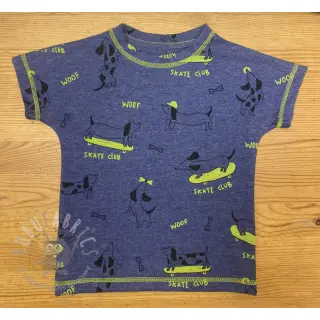 Tricot Skate club cobalt melange