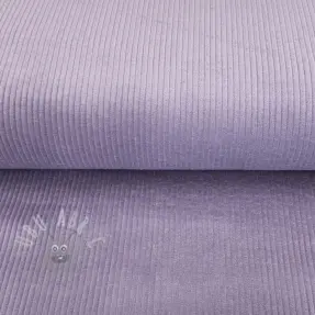 Ribfluweel lilac