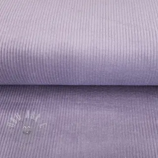 Ribfluweel lilac