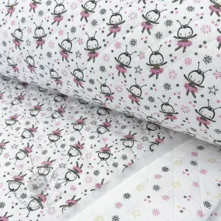 Katoenen stof QUILTING Elisabetta rose