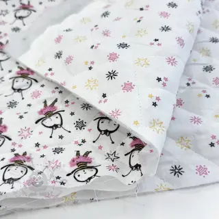 Katoenen stof QUILTING Elisabetta rose