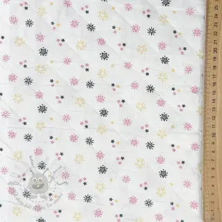 Katoenen stof QUILTING Elisabetta rose