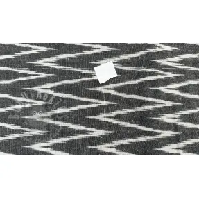 Katoenen stof IKAT grey design En 2e keus
