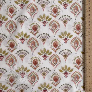 Katoenen stof Motif off white digital print