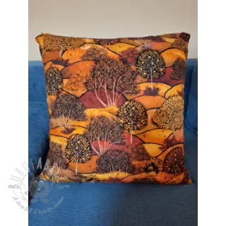 Decoratiestof Forest hill autumn digital print