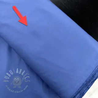 Katoenen stof STRETCH TWILL blue 2e keus