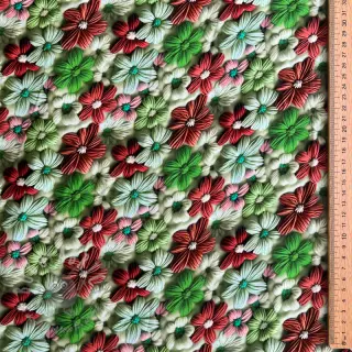 Viscose RAYON POPLIN Knitted design E digital print