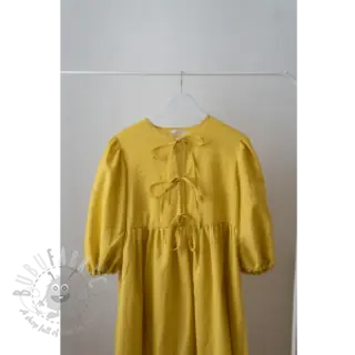 Voorgewassen linnen 170 g yellow