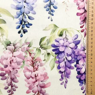 Dekoračná látka Serene Wisteria Charm digital print