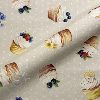 Decoratiestof Cupcake Bake Off digital print