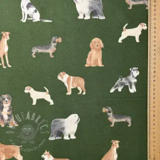 Decoratiestof premium Dog Breed Mix