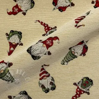 Decoratiestof GOBELIN PREMIUM Tomte Holiday Joy