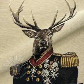 Decoratiestof GOBELIN PREMIUM Deer Admiral Statue PANEL