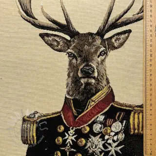 Decoratiestof GOBELIN PREMIUM Deer Admiral Statue PANEL