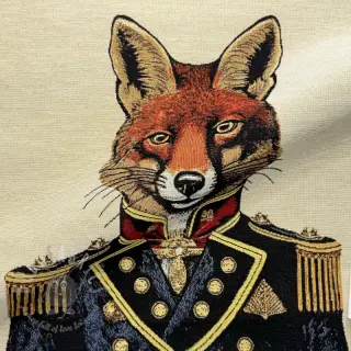 Decoratiestof GOBELIN PREMIUM Fox Admiral Statue PANEL