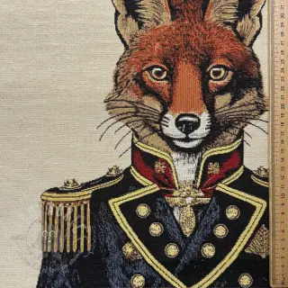 Decoratiestof GOBELIN PREMIUM Fox Admiral Statue PANEL