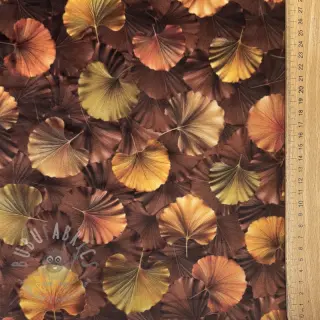 Decoratiestof VELVET Ginko Biloba Leaf