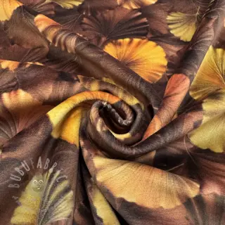Decoratiestof VELVET Ginko Biloba Leaf