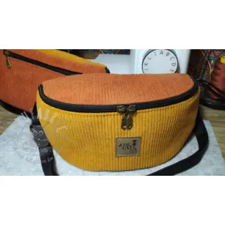 Ribfluweel 6W COTTON TOUCH ochre