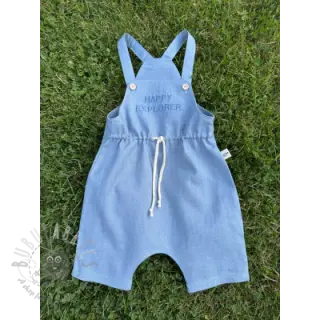 Voorgewassen linnen 170 g blue