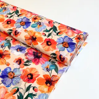 Viscose RADIANCE Flower Nina digital print