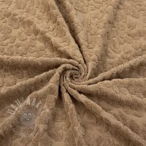 Badstof Animal skin brown