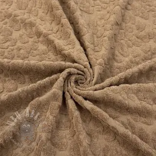 Badstof Animal skin brown