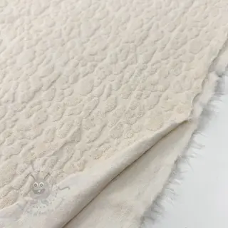 Badstof Animal skin natural washed
