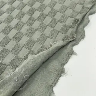 Badstof Checks green