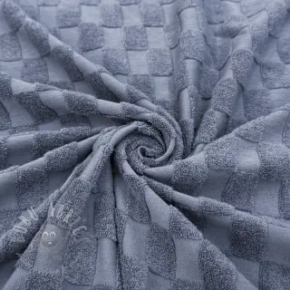 Badstof Checks blue
