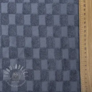 Badstof Checks blue