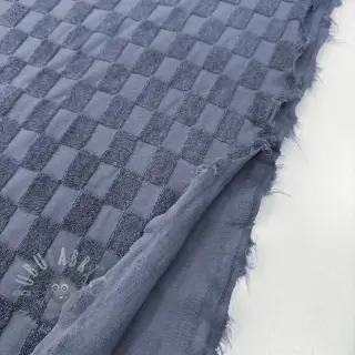 Badstof Checks blue