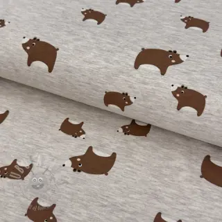 Tricot Bears light sand melange