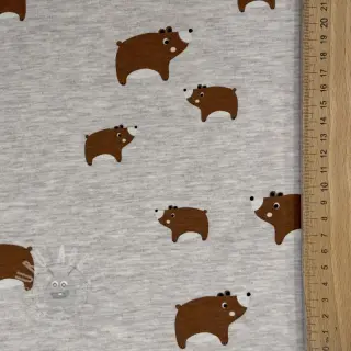 Tricot Bears light sand melange