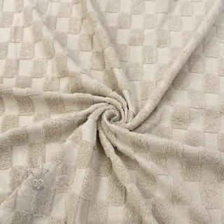 Badstof Checks sand