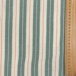 Dvojitá gázovina/mušelín YARN DYED Line green