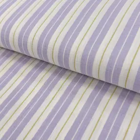 Dvojitá gázovina/mušelín YARN DYED Line purple